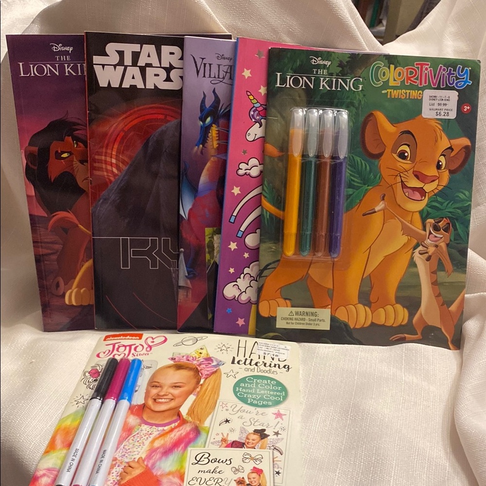 New Bundle of 6 Activity Books